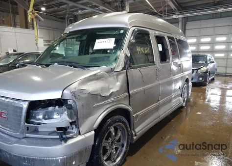 2010 GMC Savana 1500 Upfitter z USA, uszkodzony, nr VIN 1GDUHEB47A1118111